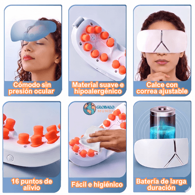 Masajeador De Ojos Inteligente Vibracion