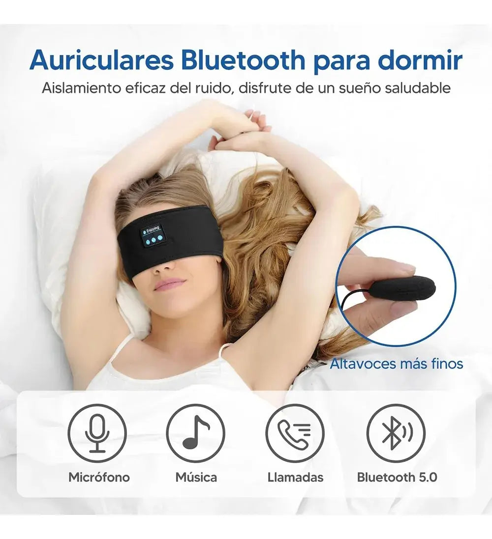 Cintillo con Auriculares Bluetooth
