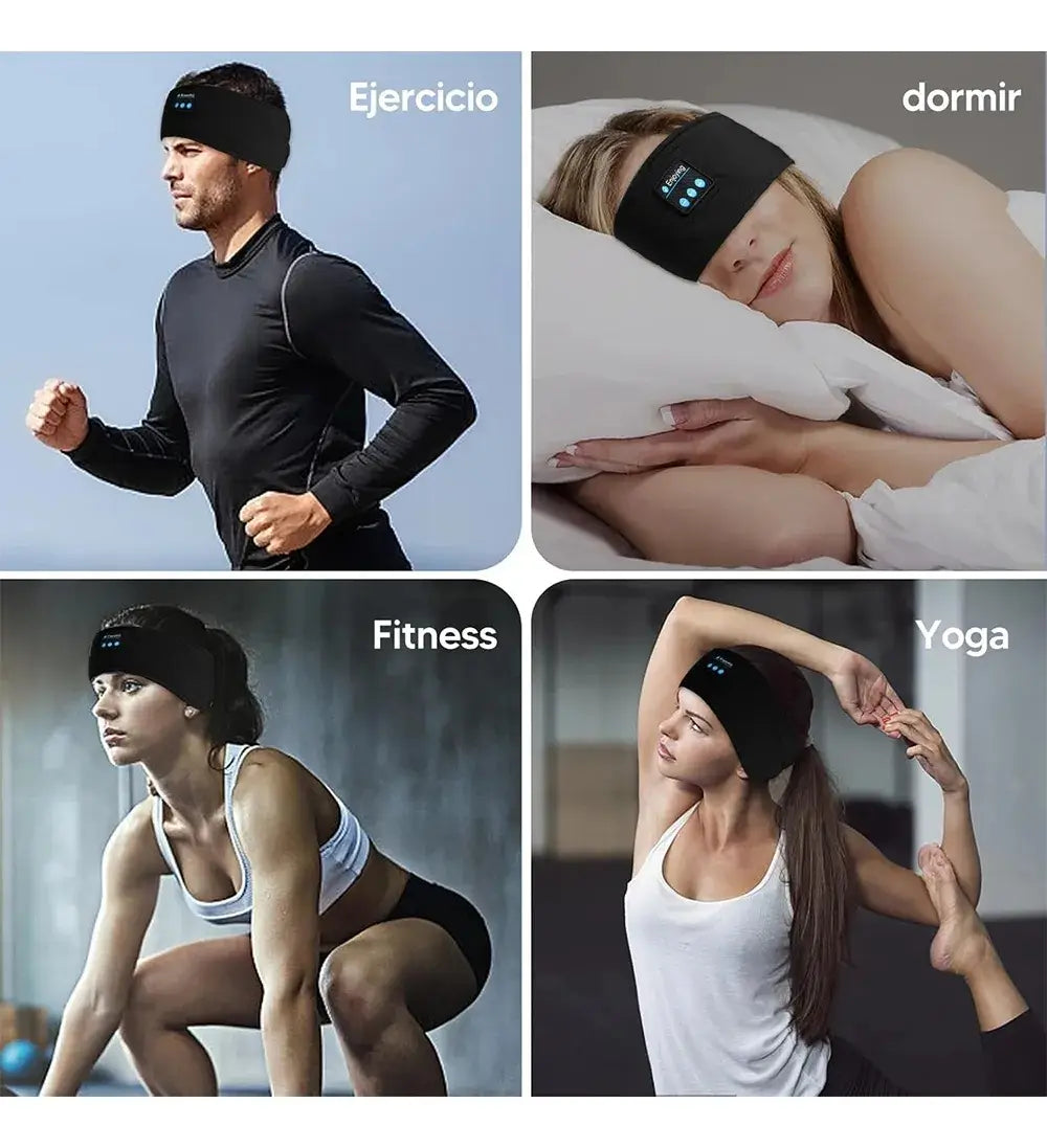 Cintillo con Auriculares Bluetooth